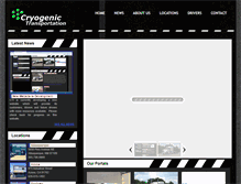 Tablet Screenshot of cryotran.com
